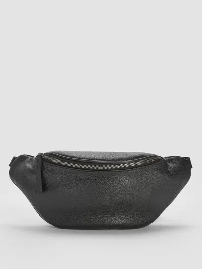 EILEEN FISHER TEXTURED ITALIAN LEATHER BELT BAG