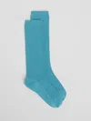 Eileen Fisher Textured Slouch Sock In Blue