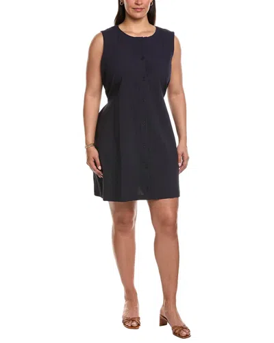 Eileen Fisher Tie Back Vest In Black