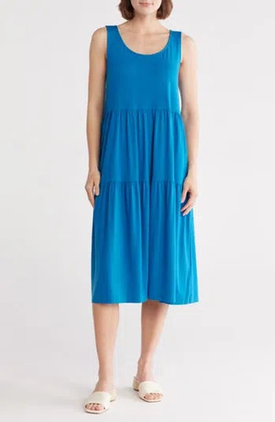 Eileen Fisher Tiered Jersey Tank Dress