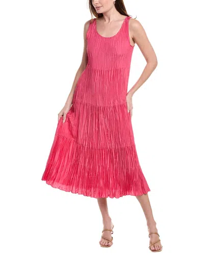 EILEEN FISHER EILEEN FISHER TIERED SILK MAXI DRESS