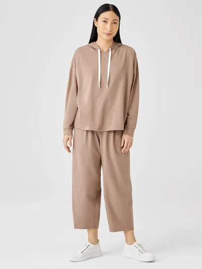 Eileen Fisher Traceable Cotton Jersey Lantern Pant In Neutral