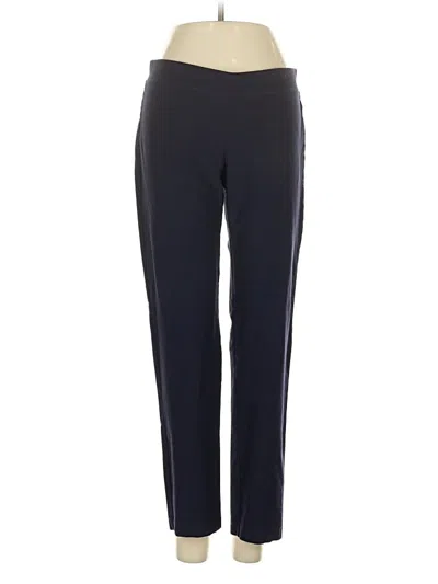 Pre-owned Eileen Fisher Track Pants In Blue