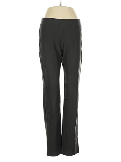 Pre-owned Eileen Fisher Track Pants In Gray