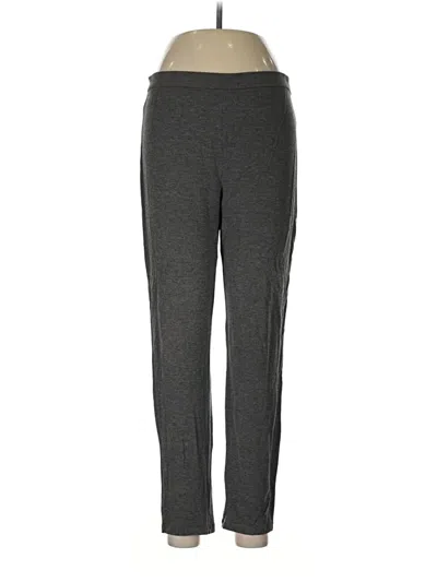 Pre-owned Eileen Fisher Track Pants In Gray