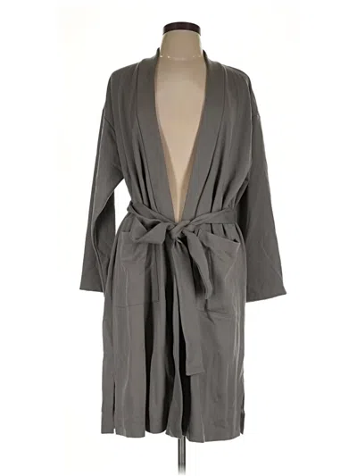 Eileen Fisher Trenchcoat In Gray