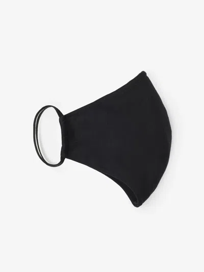Eileen Fisher Triple Layer Organic Cotton Mask In Black