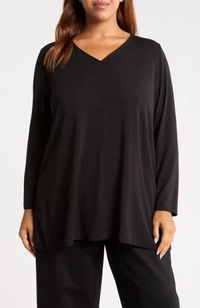 Eileen Fisher Tunic Top In Black