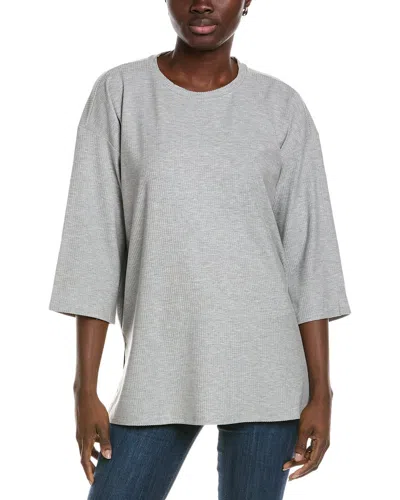 Eileen Fisher Tunic Top In Grey