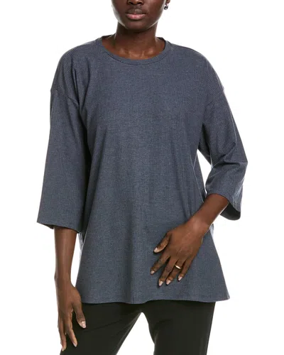 Eileen Fisher Tunic Top In Grey
