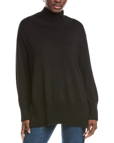 Eileen Fisher Turtleneck Sweater In Black