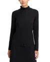 Eileen Fisher Turtleneck Sweater In Black