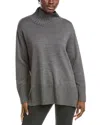 Eileen Fisher Turtleneck Sweater In Gray