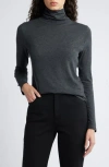 Eileen Fisher Turtleneck Top In Gray