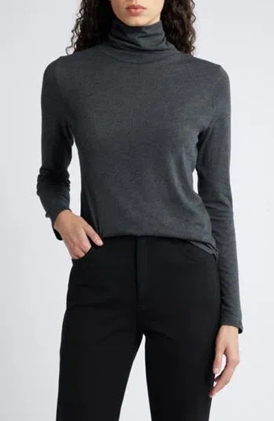 Eileen Fisher Turtleneck Top In Gray