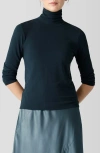 Eileen Fisher Turtleneck Top In Deep Adriatic
