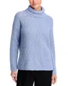 Eileen Fisher Turtleneck Tunic Sweater In Delphine