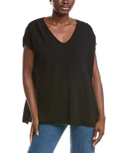 EILEEN FISHER EILEEN FISHER V-NECK LINEN-BLEND TUNIC