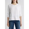 Eileen Fisher V-neck Long Sleeve Box T-shirt