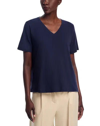 Eileen Fisher V Neck Tee In Ink