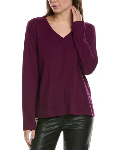 EILEEN FISHER EILEEN FISHER V-NECK TOP
