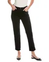 Eileen Fisher Petite Garment-dyed Utility Tapered Pant In Black