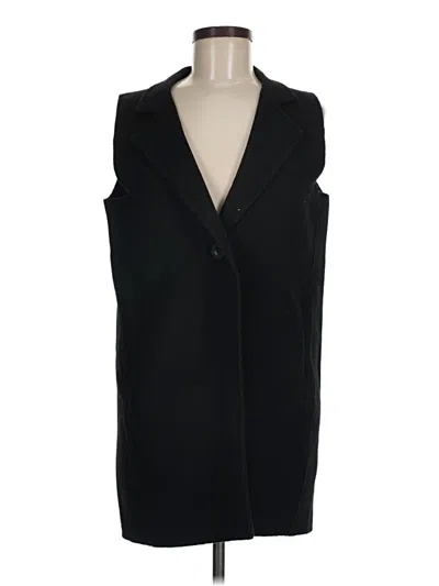 Pre-owned Eileen Fisher Vest In Black