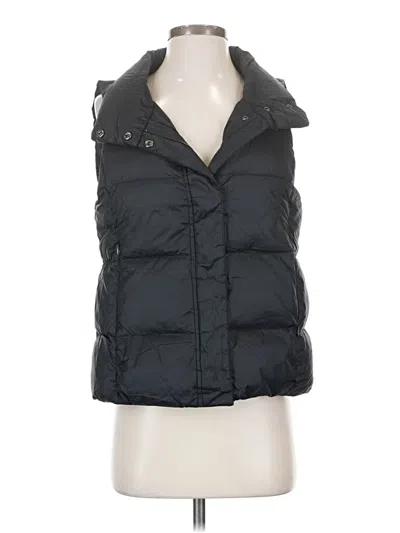 Pre-owned Eileen Fisher Vest In Black