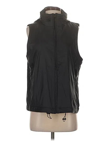 Pre-owned Eileen Fisher Vest In Black