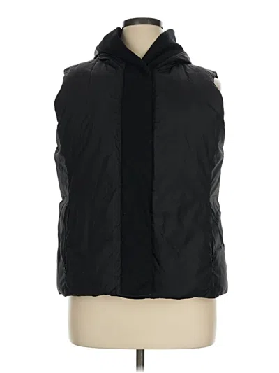 Pre-owned Eileen Fisher Vest In Black