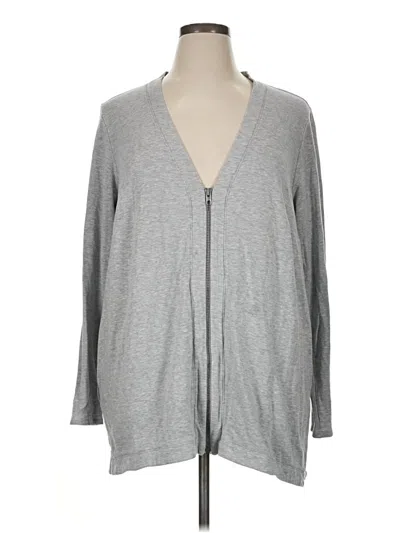Pre-owned Eileen Fisher Vest In Gray