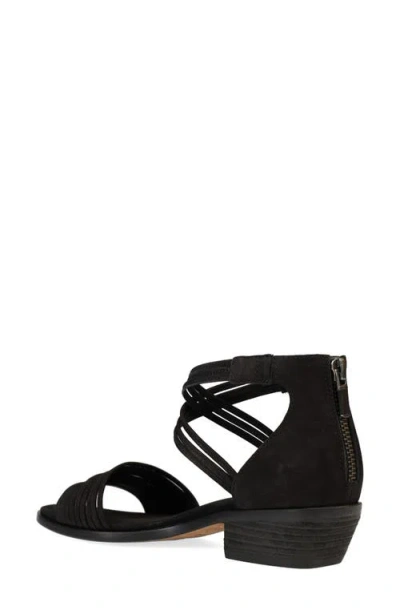 Eileen Fisher Viro Ankle Strap Sandal In Black