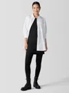 Eileen Fisher Washable Flex Ponte Mini Skirt In White