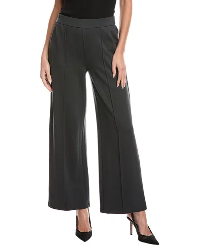 Eileen Fisher Washed Flex Ponte Pant In Black