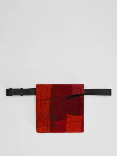 Eileen Fisher Waste No More Belt Bag In Gray