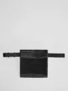 Eileen Fisher Waste No More Belt Bag In Black