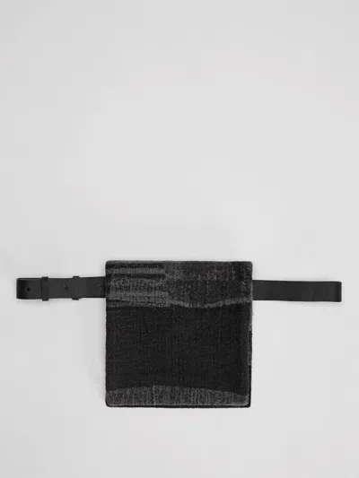 Eileen Fisher Waste No More Belt Bag In Black