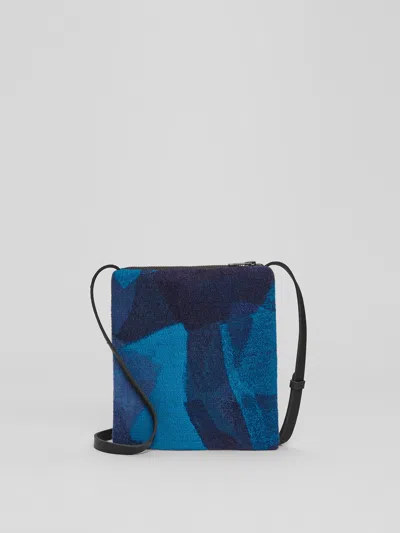 Eileen Fisher Waste No More Crossbody Bag In Black