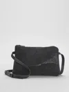 Eileen Fisher Waste No More Crossbody Bag In Gray