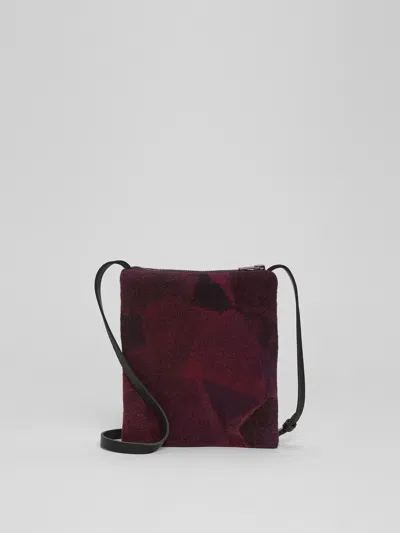 Eileen Fisher Waste No More Crossbody Bag In Gray