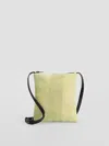 Eileen Fisher Waste No More Crossbody Bag In Yellow