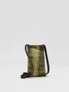 Eileen Fisher Waste No More Felted Phone Pouch In Green