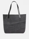 Eileen Fisher Waste No More Felted Tote In Gray