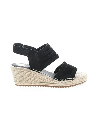 Pre-owned Eileen Fisher Wedges In Black