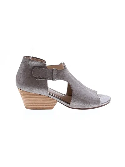 Pre-owned Eileen Fisher Wedges In Gray