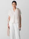 Eileen Fisher Whisper Transitional Silk Scarf In Neutral