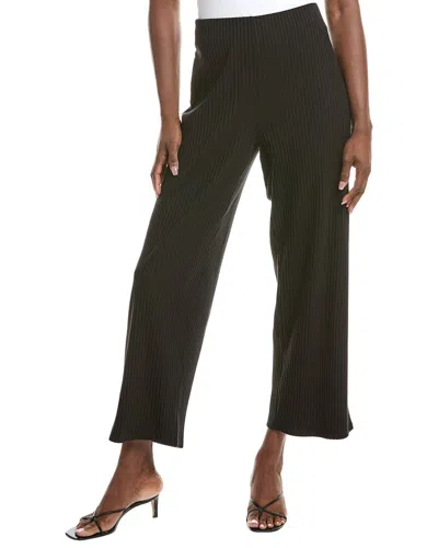 Eileen Fisher Wide Ankle Pant In Black