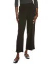 Eileen Fisher Wide Ankle Trouser In Black