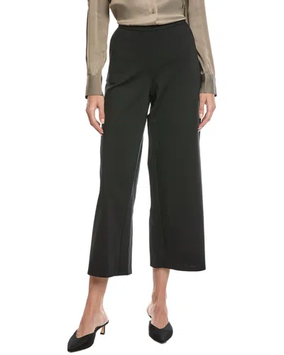 Eileen Fisher Wide Ankle Pant In Black