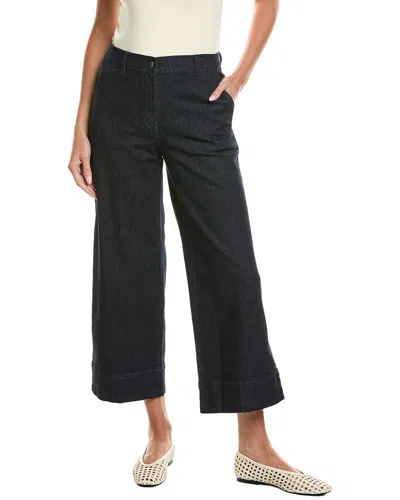 Eileen Fisher Wide Ankle Pant In Black